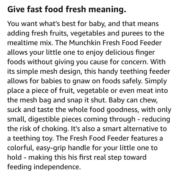 Munchkin Mesh Feeder - Picture 6 of 6